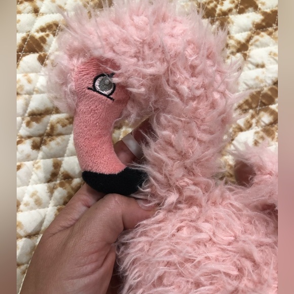 Bunnies By The Bay Pink FLAMINGO 15" Plush Floppy Knotted Legs Stuffed Toy - Picture 3 of 6
